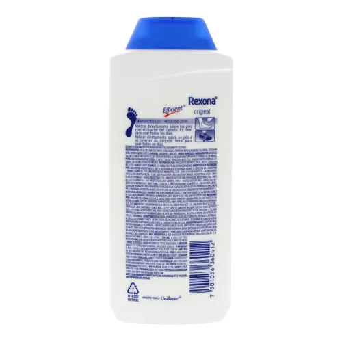 Rexona Woman Efficient Talco Desodorante Antitranspirante Para Pies Con 100 G