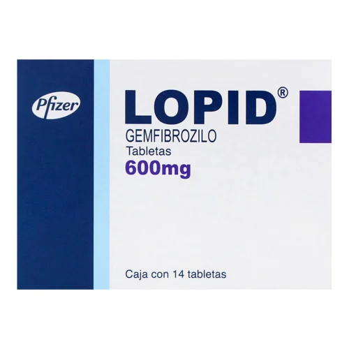 Lopid 600 Mg Con 14 Tabletas