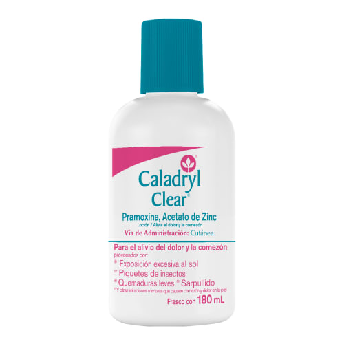 Comprar Caladryl Pramoxina, Acetato De Zinc Loción Cutánea Con 180 Ml