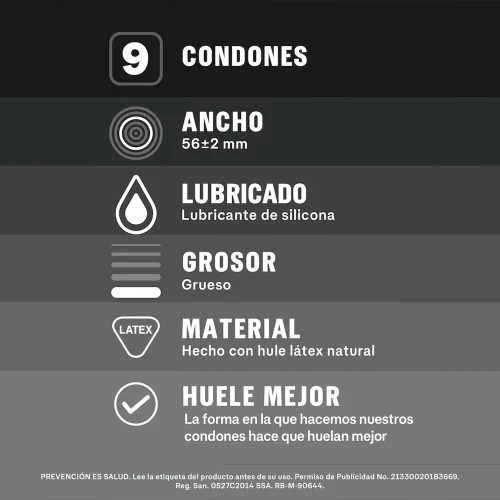 Comprar Sico Safety Condones De Látex 9 Piezas