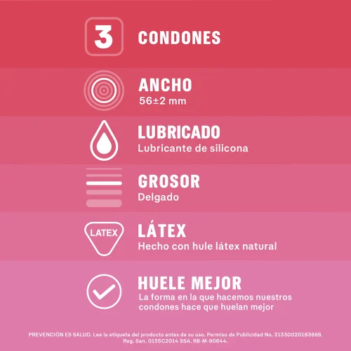 Sico Sensitive Condones De Látex 3 Piezas