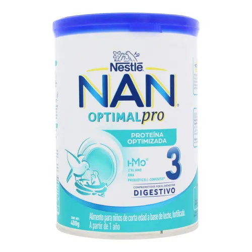 Comprar Nan Optimalpro Fórmula Infantil De 1 A 3 Años 400 G