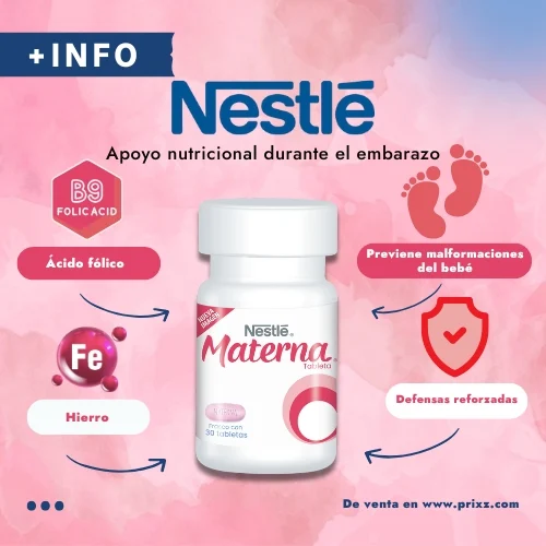 Materna Multivitaminico con 30 Tabletas