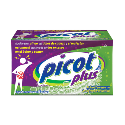 Comprar Picot Plus Sal De Uvas 0.2165/0.5/1.9485 G Con 9 Sobres