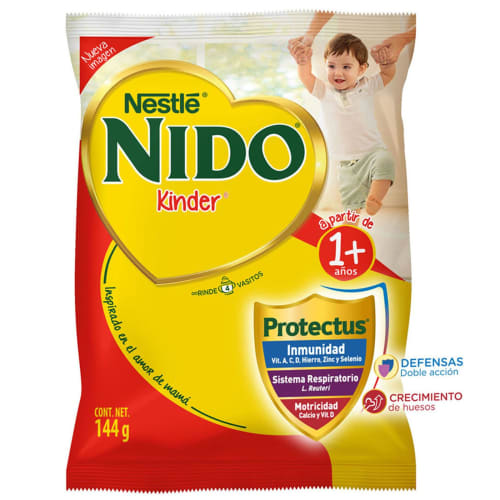 Comprar Nido Kinder A Partir De 1 Años Leche En Polvo Con 144 Gr