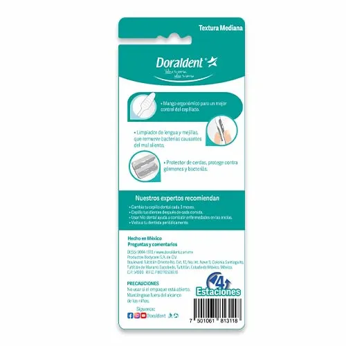 Doraldent Cepillo Adulto 4 Estaciones