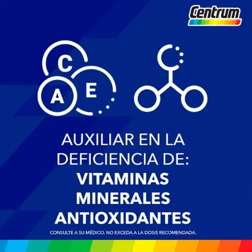 Centrum Hombre 50+ Multivitamínico con 60 Tabletas