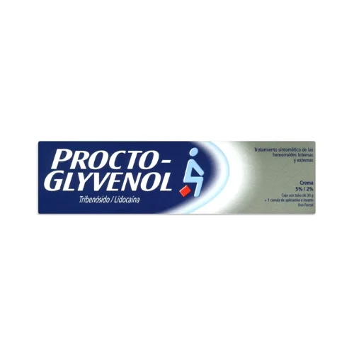 Proctoglyvenol 5/2% Crema Con 30 G
