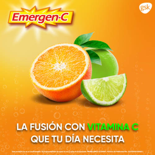 Comprar Emergen-C Suplemento Alimenticio Con 10 Sobres Sabor Naranja Polvo Efervescente