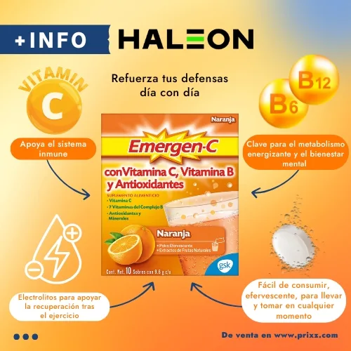 Emergen-C con 10 Sobres