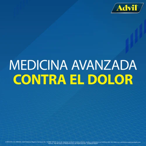 Advil 200 Mg Con 12 Tabletas