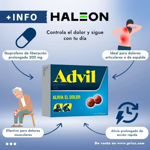 Advil 200 Mg Con 12 Tabletas