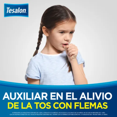 Comprar Tesalon Tesacof Niños 80 Mg Con 100 Ml De Solución Sabor Cereza