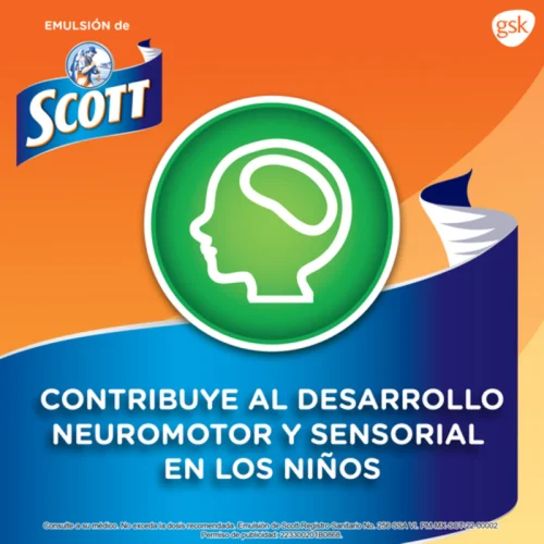 Scott Emulsion Sabor Cereza con 200 ml