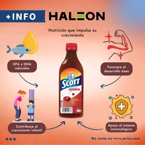 Emulsión Scott Cereza con 400 ml