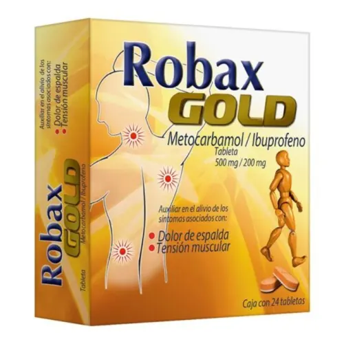 Comprar Robax Gold 500/200 Mg 24 Tabletas