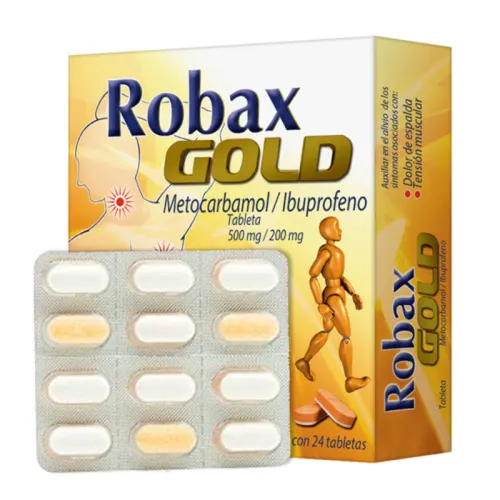 Robax Gold 500/200 Mg 24 Tabletas