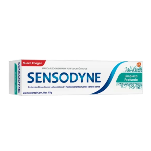 Sensodyne Limpieza Profunda Crema Dental 90 G