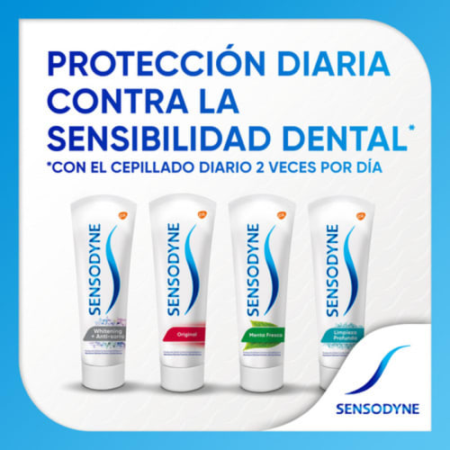 Sensodyne Limpieza Profunda Crema Dental 90 G