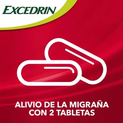Excedrin Migraña 250/250/65 Mg Con 24 Tabletas