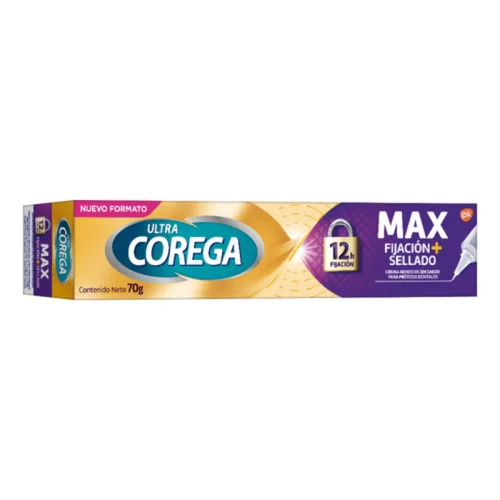 Comprar Corega Máximo Sellado Crema Adhesiva Para Prótesis Dentales Con 70 G