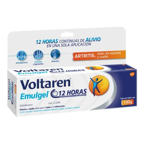Voltaren 2.32% Gel Con 100 Gr