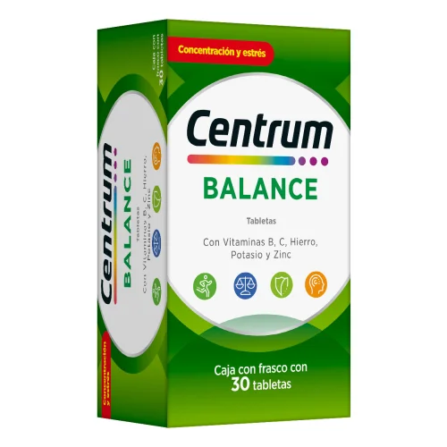 Comprar Centrum Balance Suplemento Alimenticio Con 30 Tabletas.