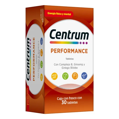 Comprar Centrum Performance Multivitamínico Con 30 Tabletas