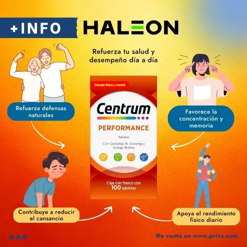 Centrum Performance Multivitamínico con 100 Tabletas