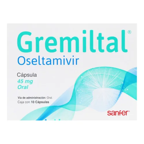 Comprar Gremiltal 45 Mg Con 10 CÁPsulas