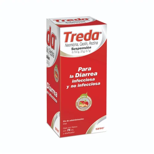Treda 0.733/10/0.7 G Suspensión Oral Sabor Almendra Cereza 75 Ml