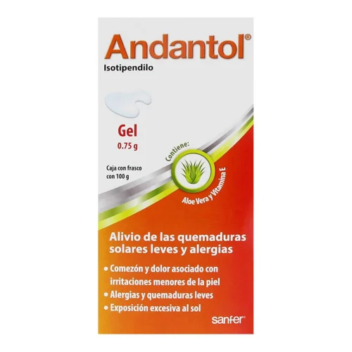 Comprar Andantol 0.75 Gr Gel 100 G