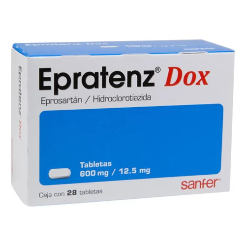 Comprar Epratenz Dox 600/12.5 Mg Con 28 Tabletas