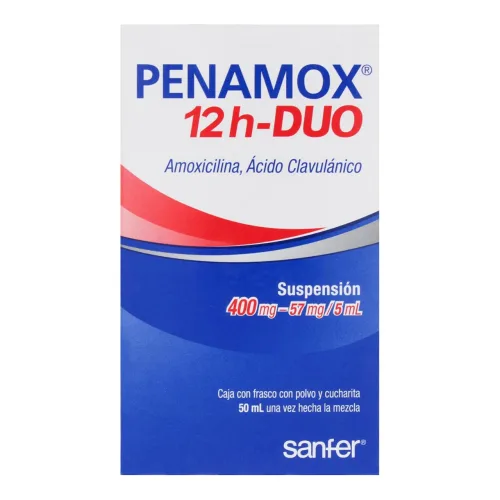 Comprar Penamox 12H Duo 400/57 Mg Con 50 Ml De Suspensión