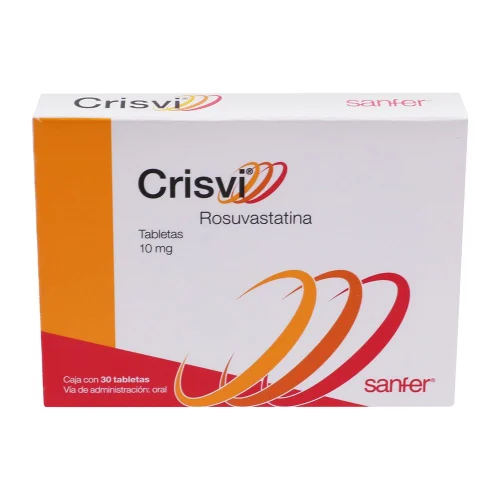 Comprar Crisvi 10 Mg Con 30 Tabletas