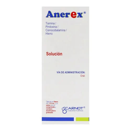 Comprar Anerex Suplemento Alimenticio SoluciÓN 115 Ml