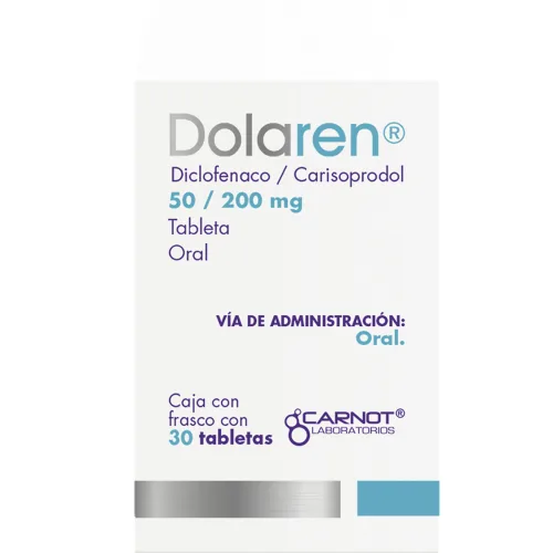 Comprar Dolaren 50/200 Mg Con 30 Tabletas