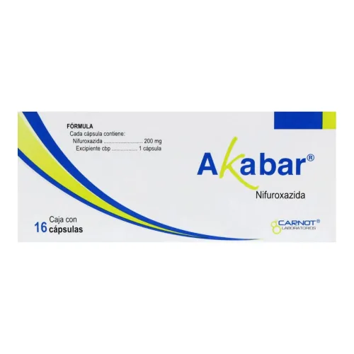 Akabar 200 Mg Con 16 Cápsulas