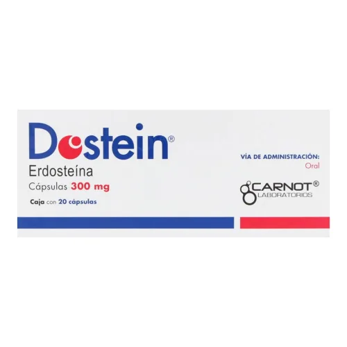 Comprar Dostein 300 Mg Con 20 Cápsulas