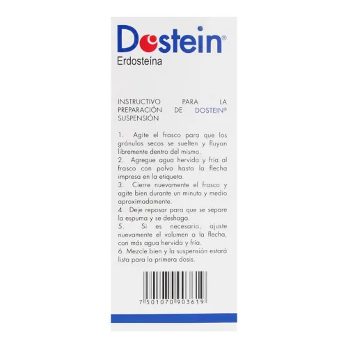 Dostein 175 Mg Suspensión Oral Con Polvo Para 90 Ml