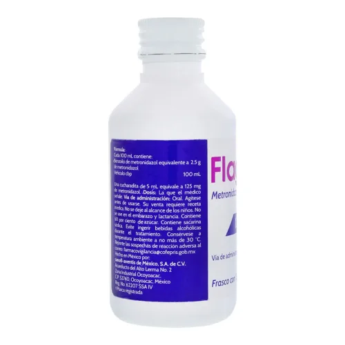 Flagyl 125 Mg Suspensión 120 Ml