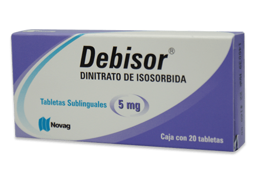 Comprar Debisor 5 Mg Con 20 Tabletas Sublinguales