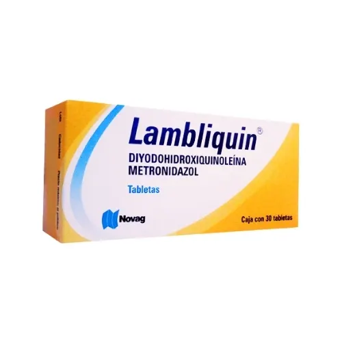 Lambliquin 30 tabletas 400/200 mg precio