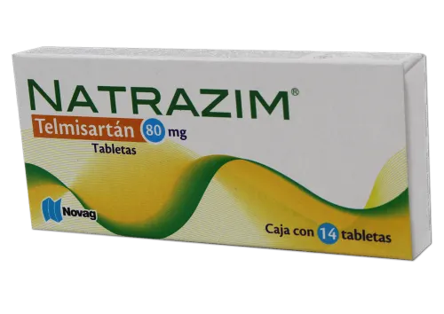 Natrazim 80 Mg Con 14 Tabletas