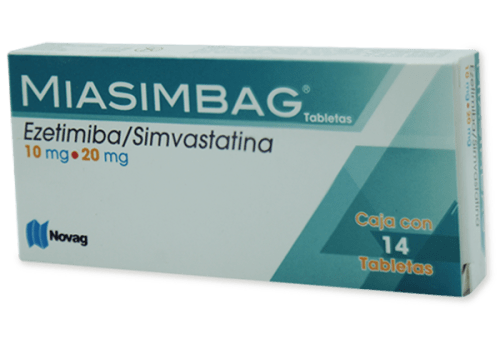 Comprar Miasimbag 10/20 Mg Con 14 Tabletas