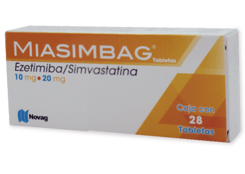 Comprar Miasimbag 10/20 Mg Con 28 Tabletas