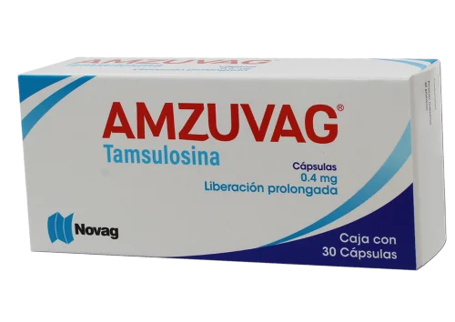 Amzuvag 0.4 Mg Con 30 Cápsulas de liberación prolongada