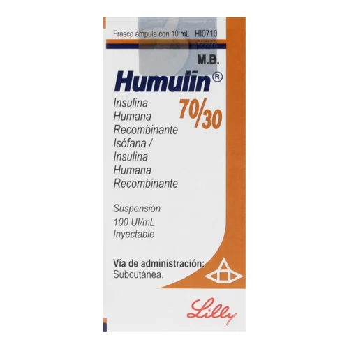 Comprar Humulin 70/30 100 Ui Con 1 Frasco Ámpula