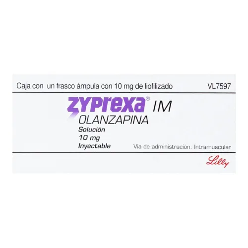 Comprar Zyprexa Im 10 Mg Solución Inyectable Frasco Con Ámpula