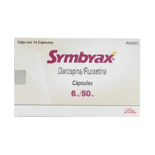 Comprar Symbyax 14 cápsulas 6/50mg